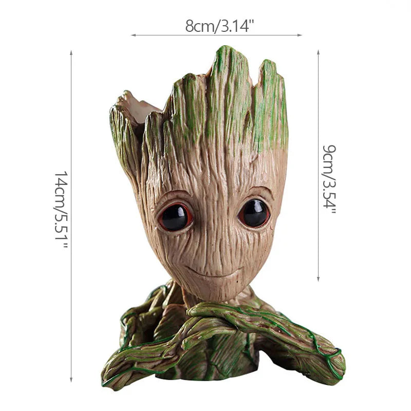 Groot Flower Pot – Planter & Pen Holder Figurine