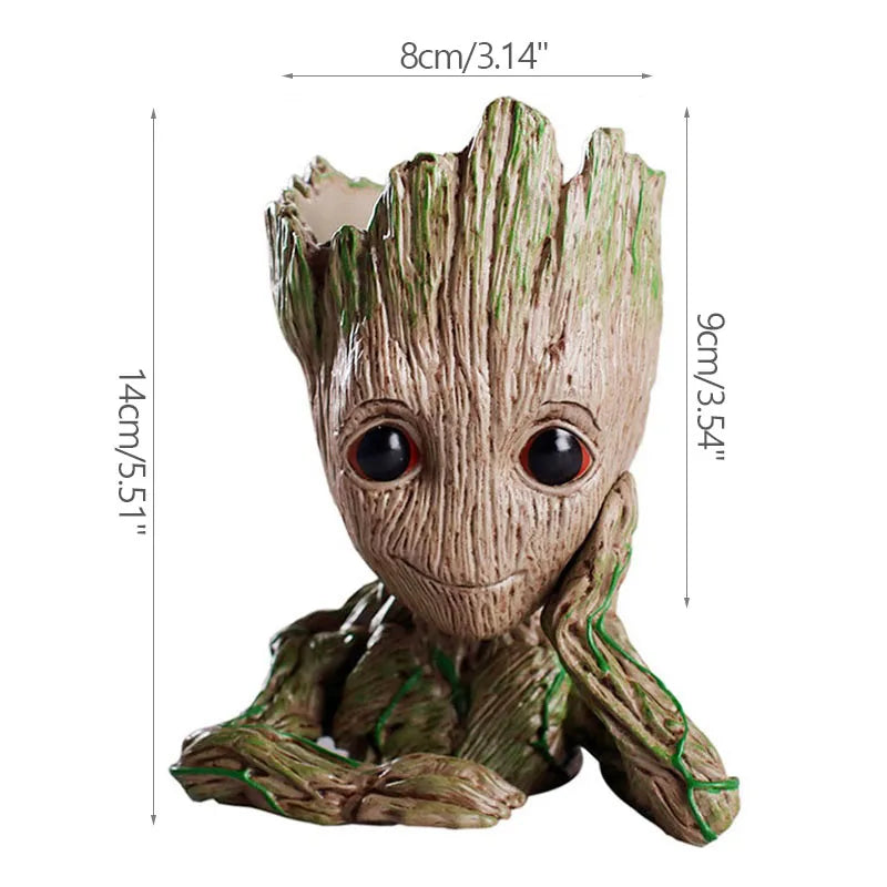 Groot Flower Pot – Planter & Pen Holder Figurine