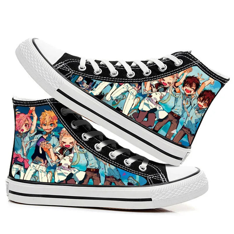 Hanako-kun High-Top Canvas Shoes – Toilet-Bound Hanako-kun