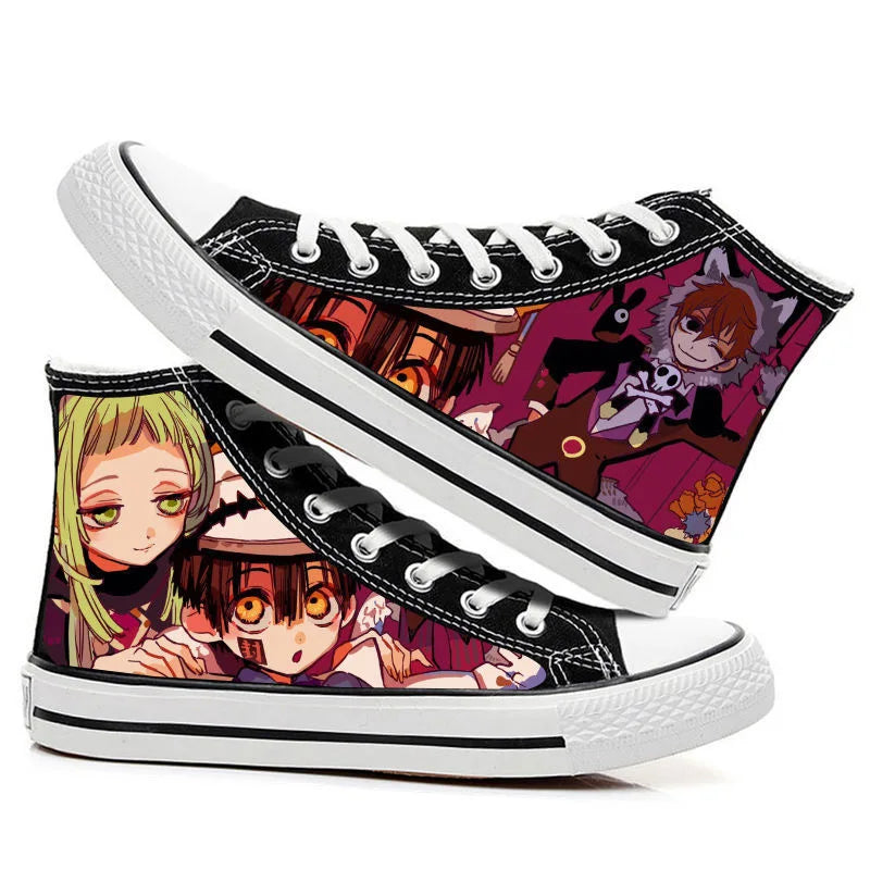 Hanako-kun High-Top Canvas Shoes – Toilet-Bound Hanako-kun