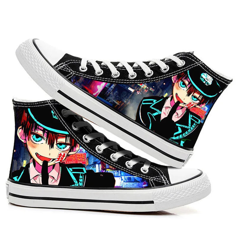 Hanako-kun High-Top Canvas Shoes – Toilet-Bound Hanako-kun