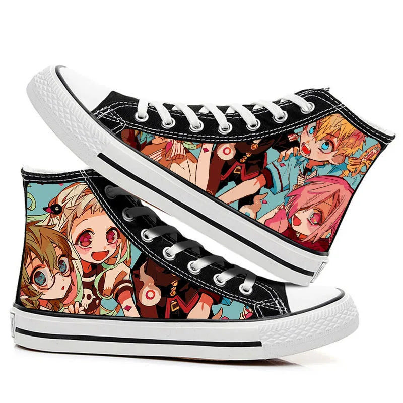Hanako-kun High-Top Canvas Shoes – Toilet-Bound Hanako-kun