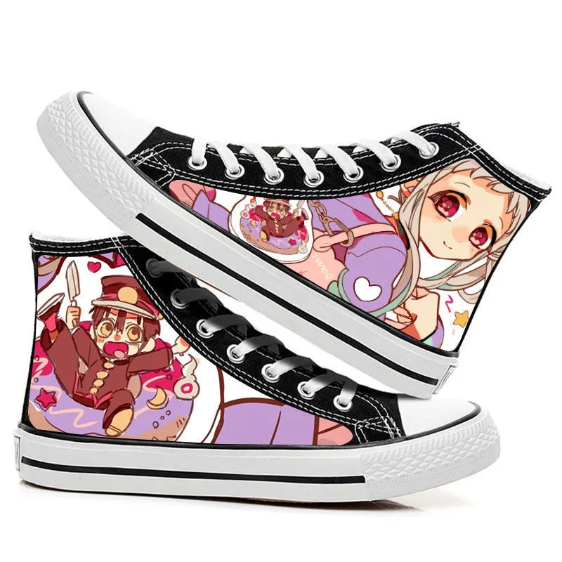 Hanako-kun High-Top Canvas Shoes – Toilet-Bound Hanako-kun