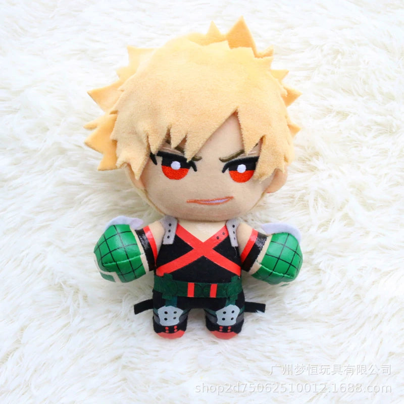 My Hero Academia Plush Keychain 15cm – Deku, Bakugo & Todoroki