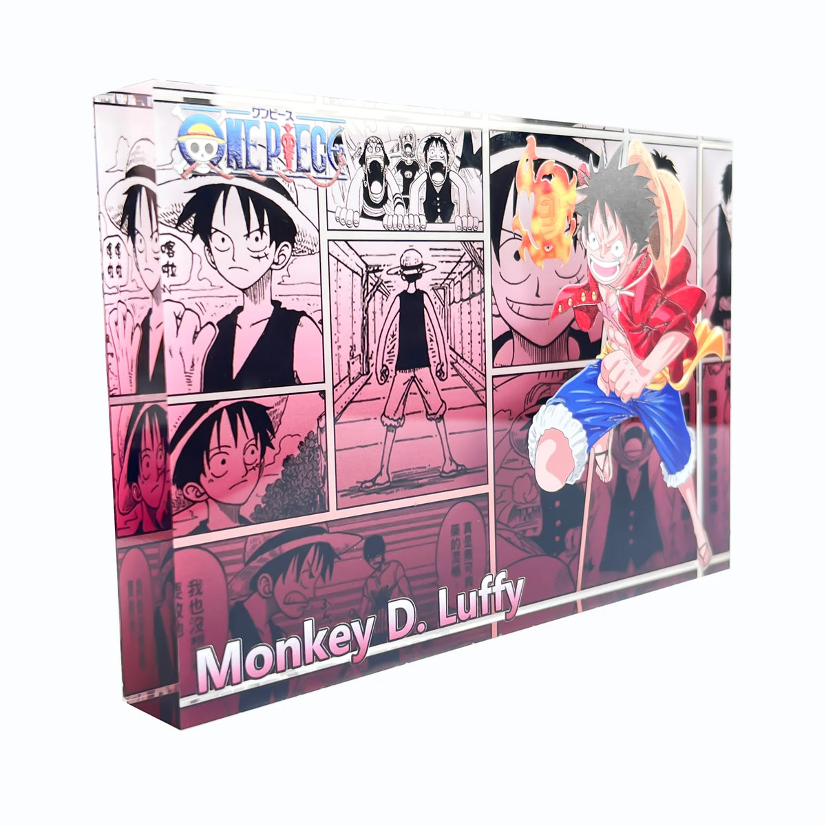 Custom Anime Acrylic Photo Block – Personalized Display