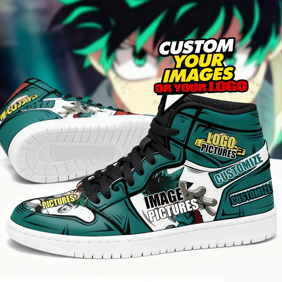 One Piece Running Shoes – Anime Custom Sneakers