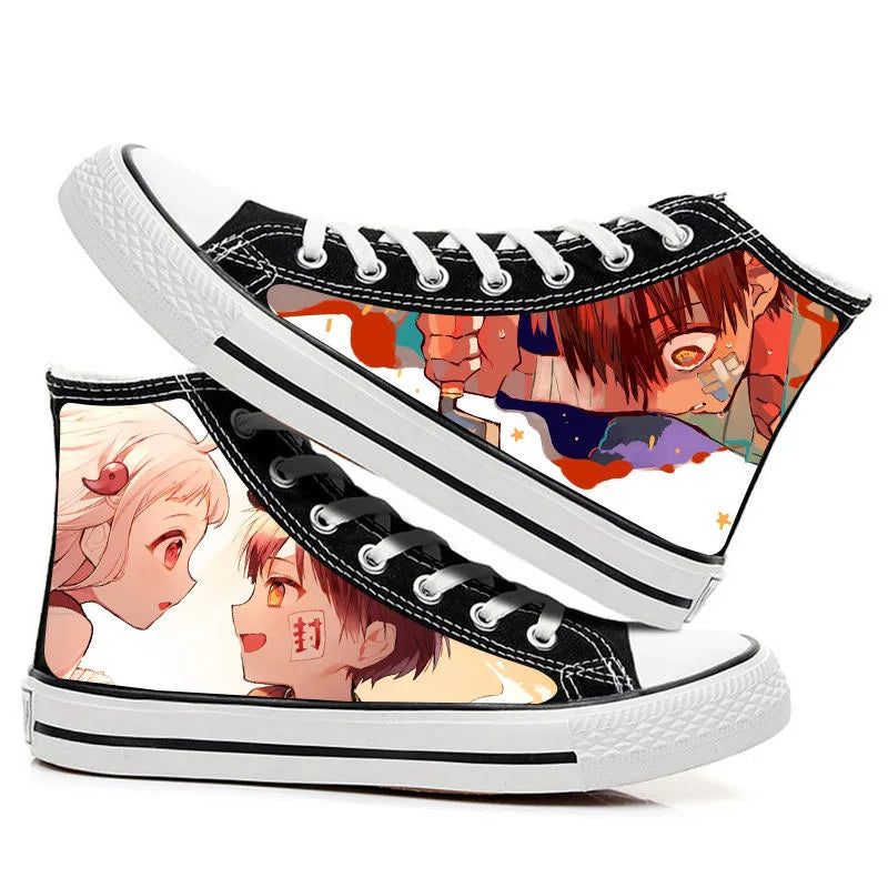 Hanako-kun High-Top Canvas Shoes – Toilet-Bound Hanako-kun