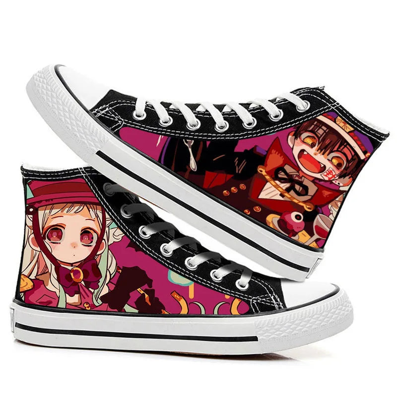Hanako-kun High-Top Canvas Shoes – Toilet-Bound Hanako-kun