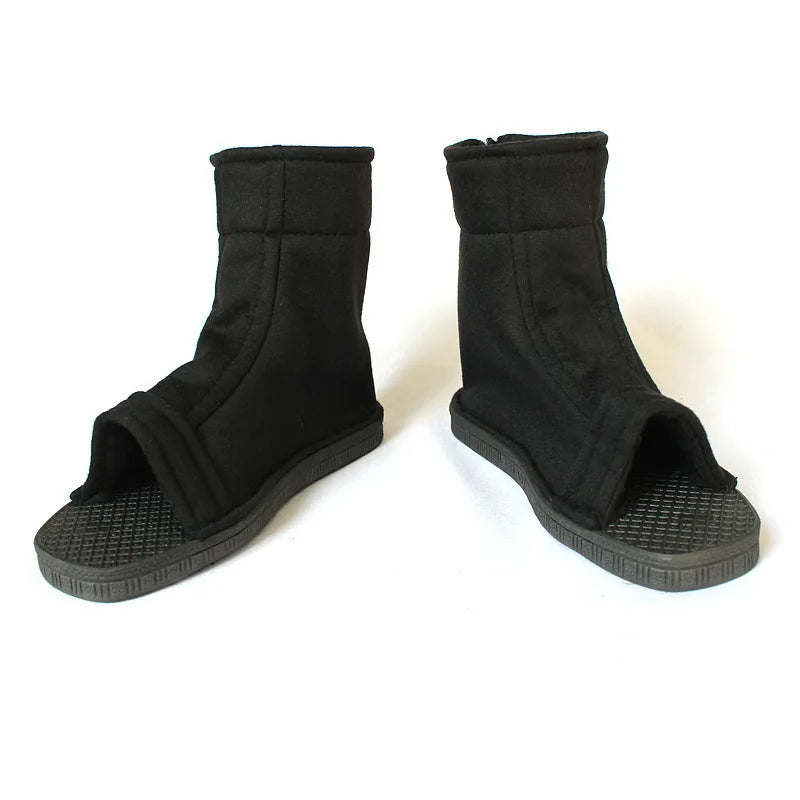 Anime Ninja Cosplay Sandal Boots – Black
