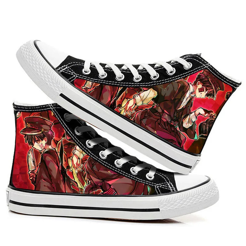 Hanako-kun High-Top Canvas Shoes – Toilet-Bound Hanako-kun