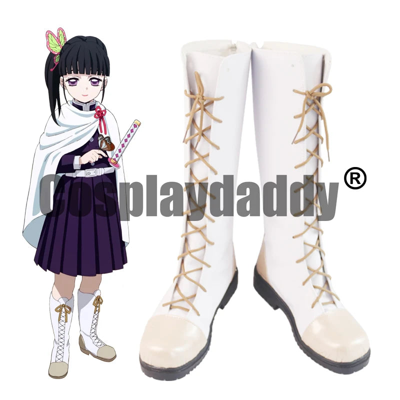 Kanao Tsuyuri Cosplay Boots – Demon Slayer