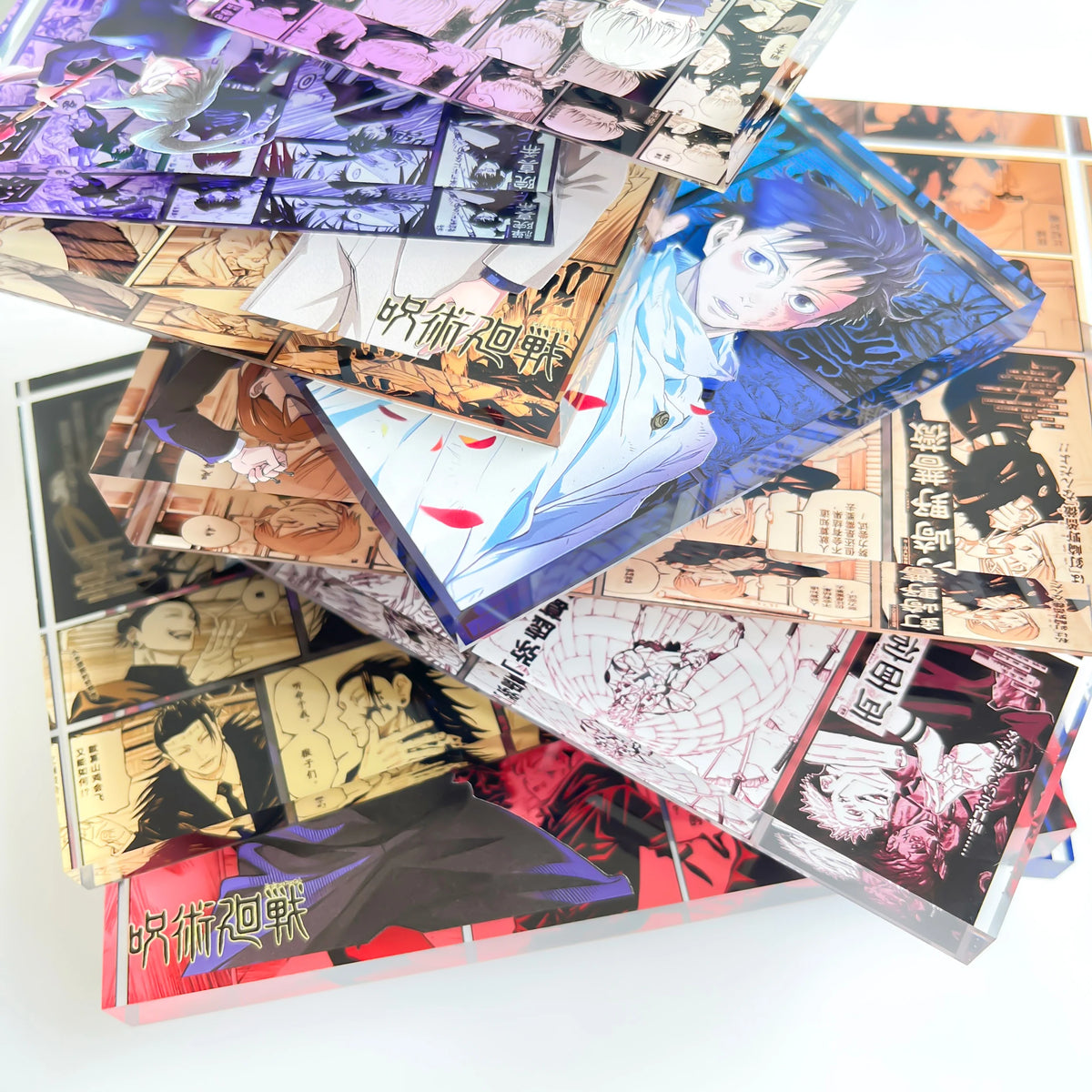 Custom Anime Acrylic Photo Block – Personalized Display
