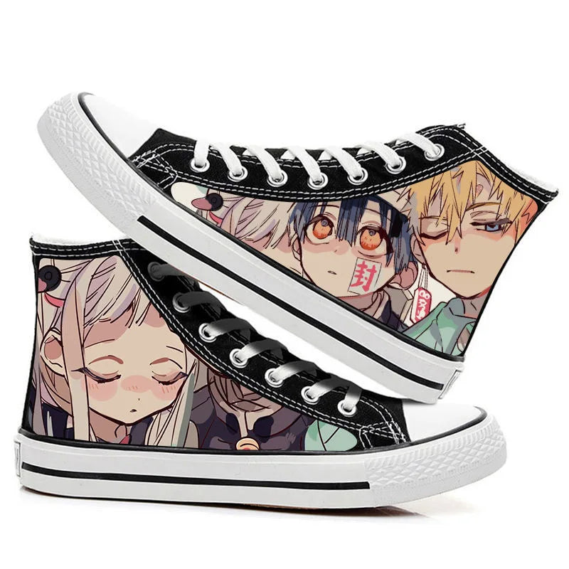Hanako-kun High-Top Canvas Shoes – Toilet-Bound Hanako-kun