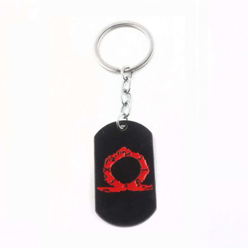New God of War 4 Kratos Sword Keychain Pendant Keyring Jewelry Men and Women Car Key Chain Accessories