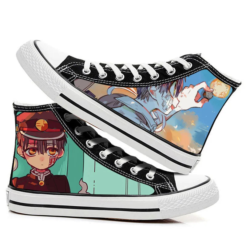 Hanako-kun High-Top Canvas Shoes – Toilet-Bound Hanako-kun