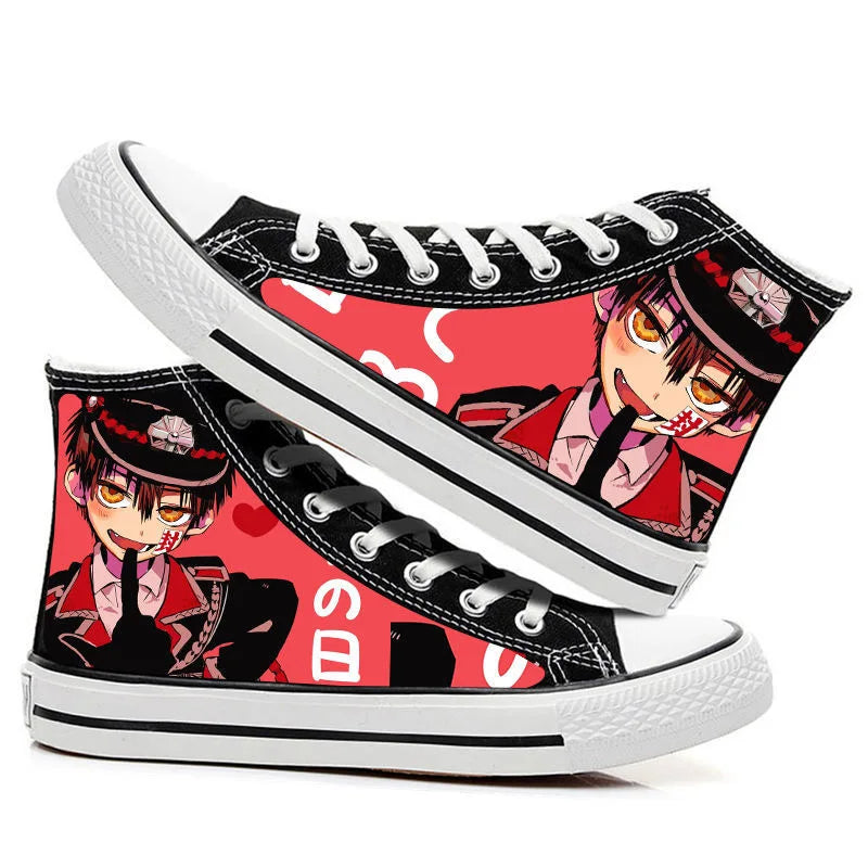 Hanako-kun High-Top Canvas Shoes – Toilet-Bound Hanako-kun