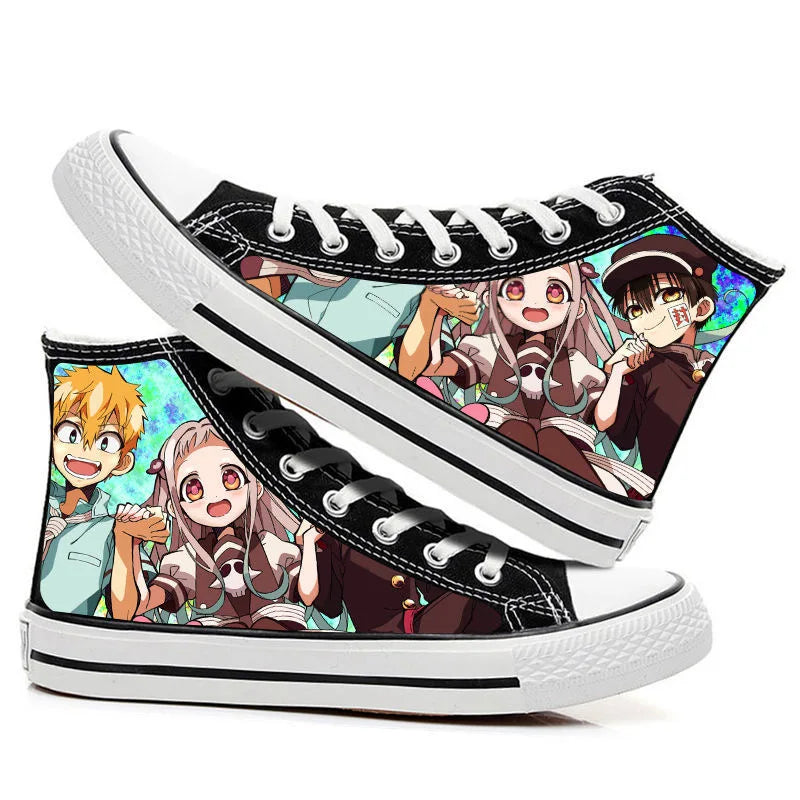 Hanako-kun High-Top Canvas Shoes – Toilet-Bound Hanako-kun