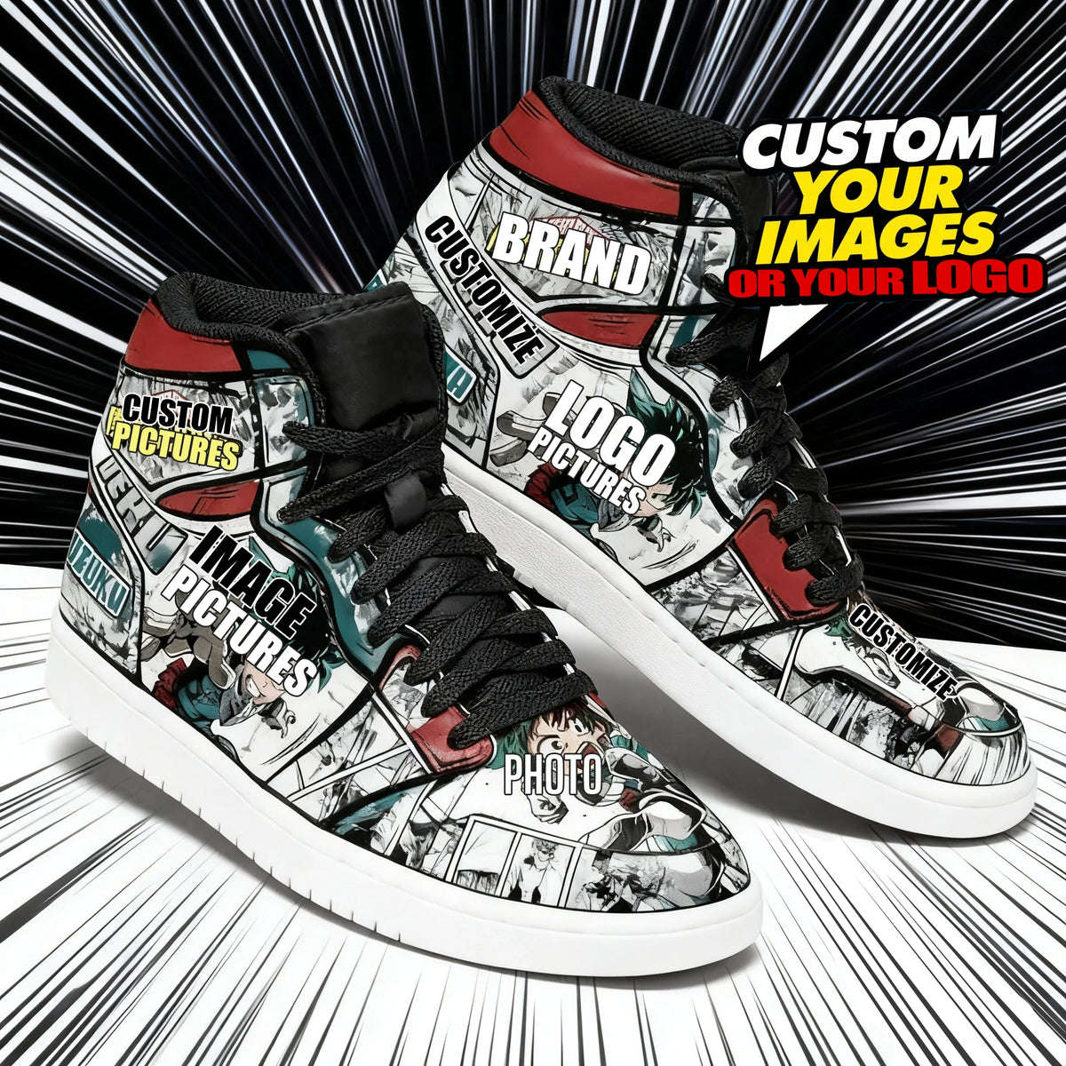 One Piece Running Shoes – Anime Custom Sneakers