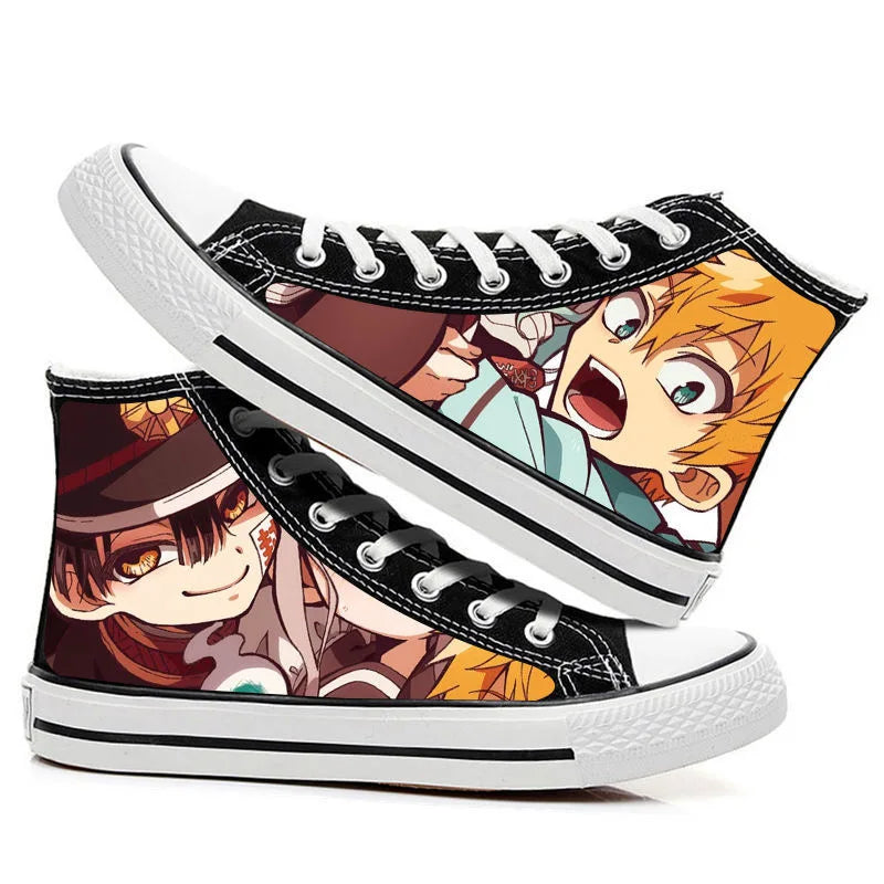 Hanako-kun High-Top Canvas Shoes – Toilet-Bound Hanako-kun