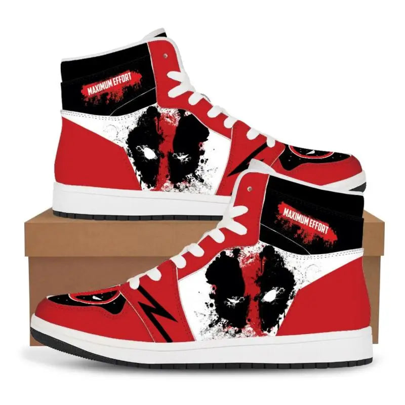 Spider-Man High-Top Sneakers – Marvel Casual Shoes