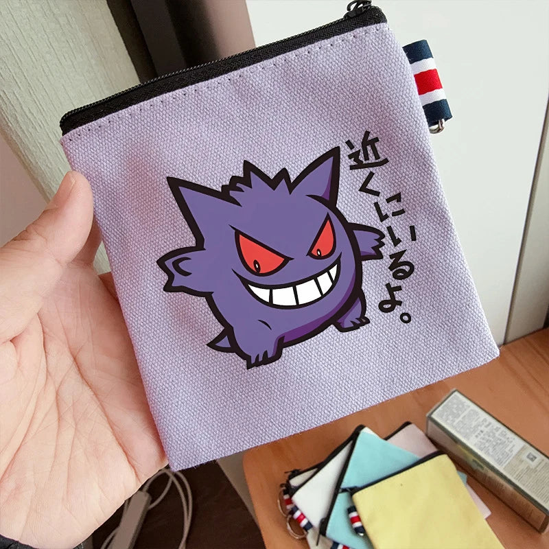 Pokémon Coin Purse – Pikachu, Gengar & Charmander Wallet