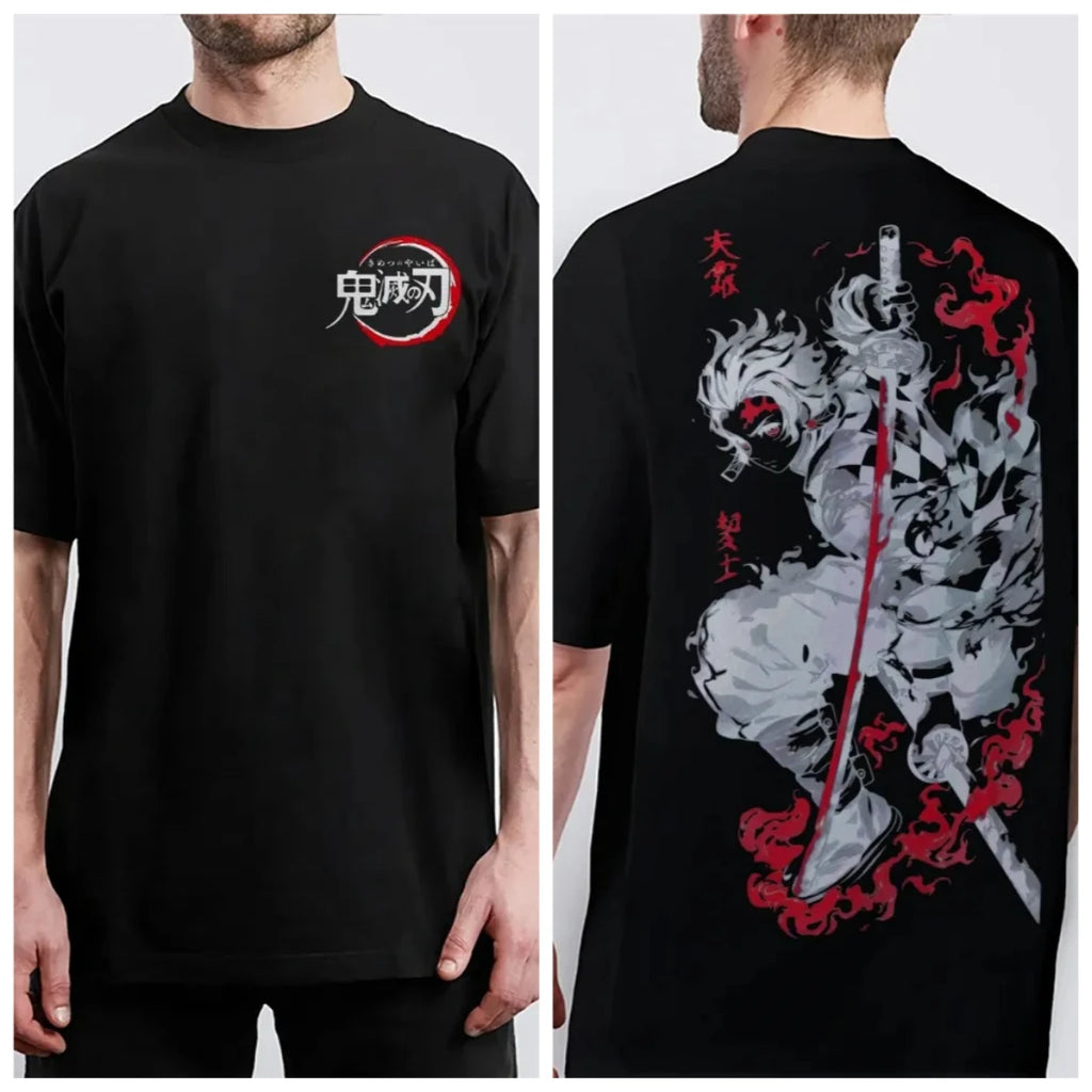 Demon Slayer Classic Characters T-Shirt – Anime Sports Tee