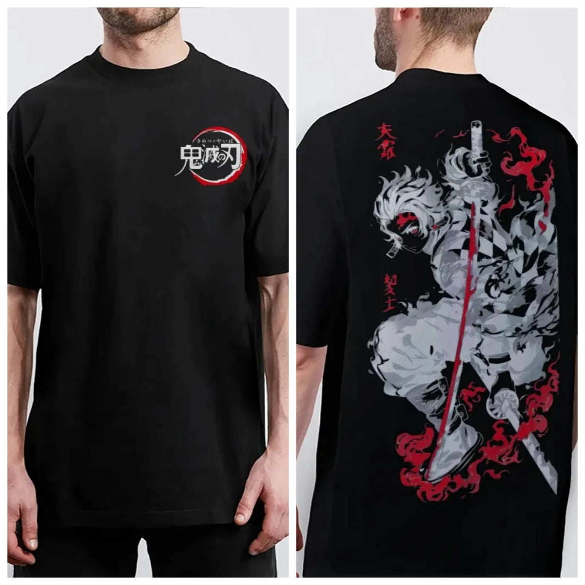 Demon Slayer Classic Characters T-Shirt – Anime Sports Tee