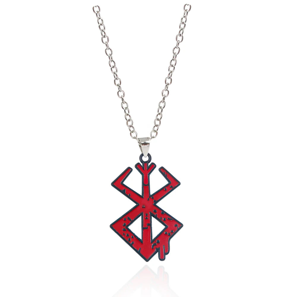 Guts Brand Keychain – Berserk Anime Pendant