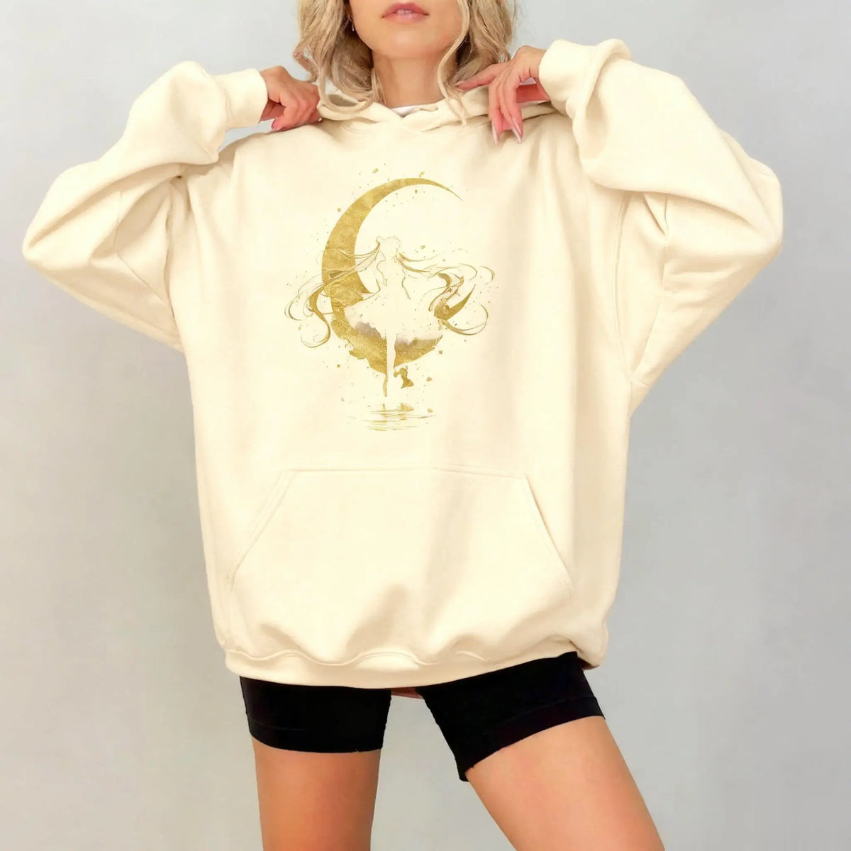 Sailor Moon Oversized Vintage Hoodie