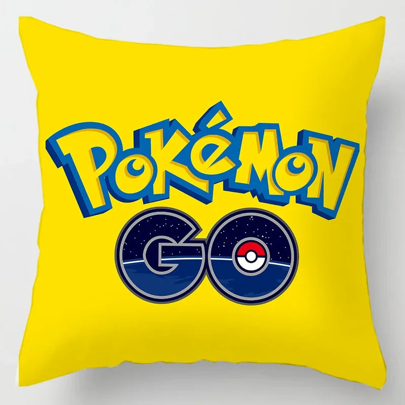Pikachu Pillow Cover 45x45cm – Pokémon Cushion Case