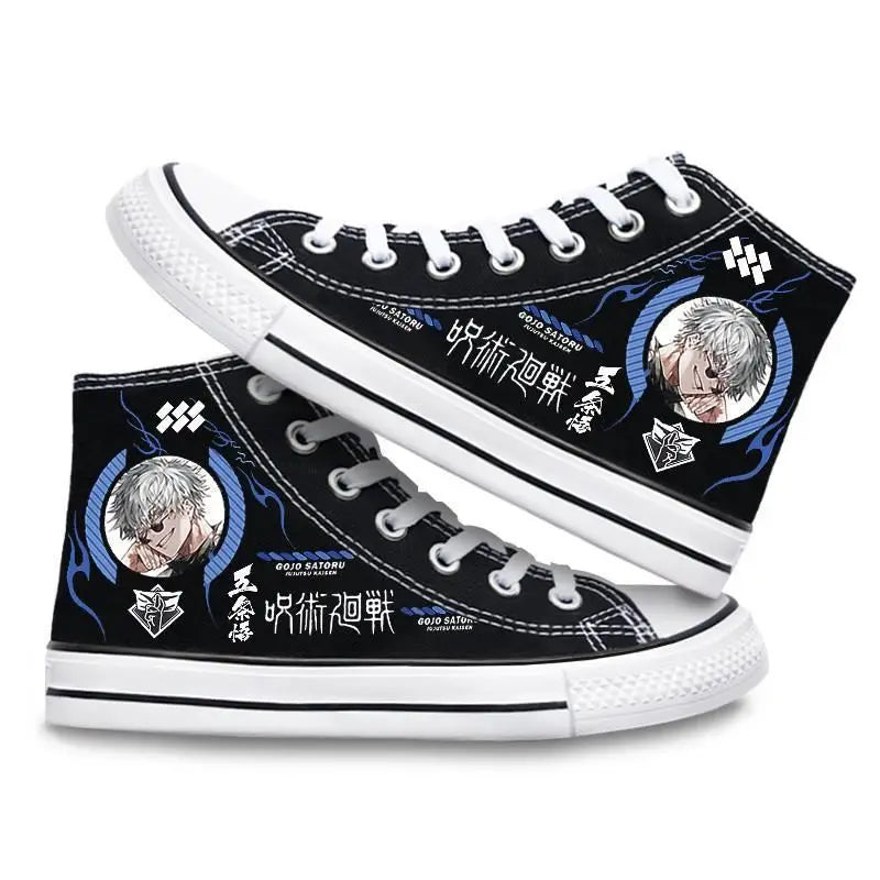 Gojo Satoru High-Top Sneakers – Jujutsu Kaisen Shoes