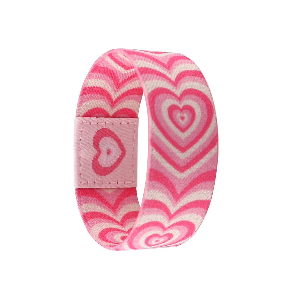 Pink LOVE Bracelet For Women Sakura Wristband Moon Goddess Elastic Rope Bracelet Fashion Bangles Girls Jewelry