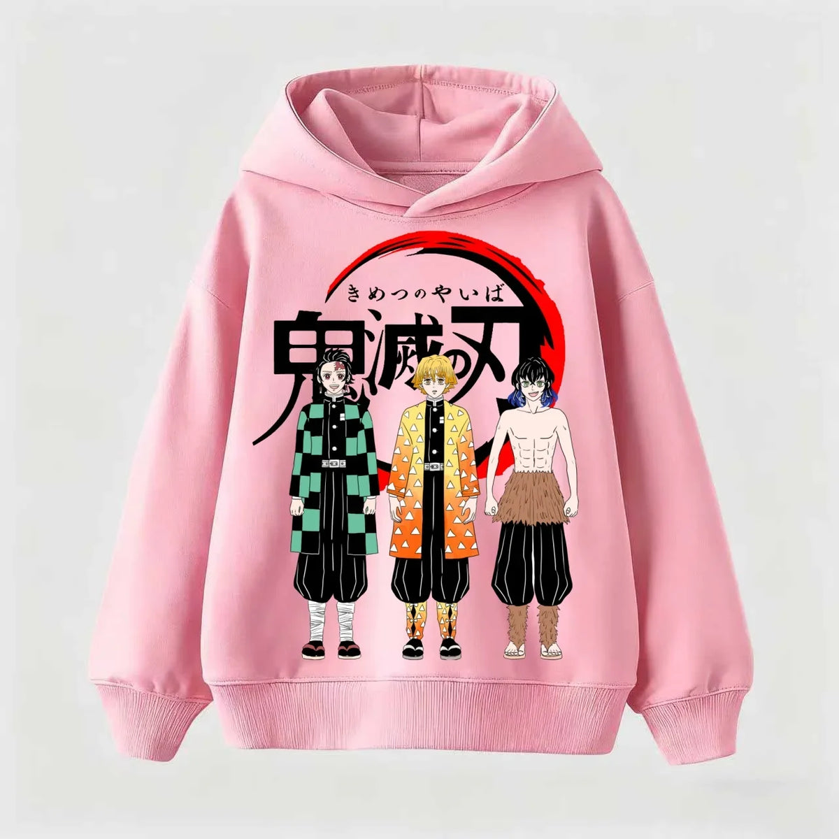 Demon Slayer Kids Warm Hoodie – Anime Print