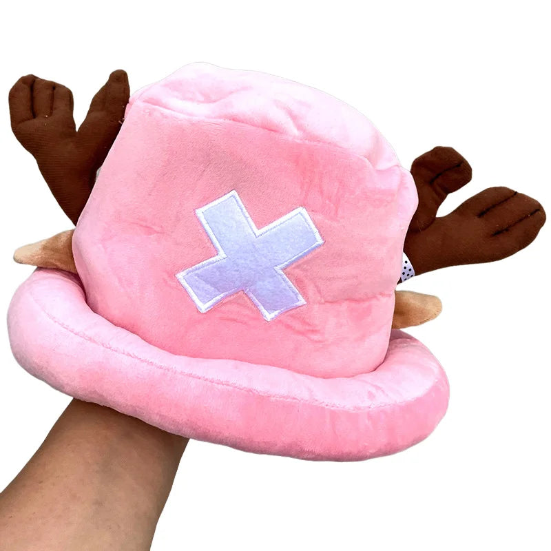 One Piece - Tony Tony Chopper Plush Hat - Cosplay Accessory