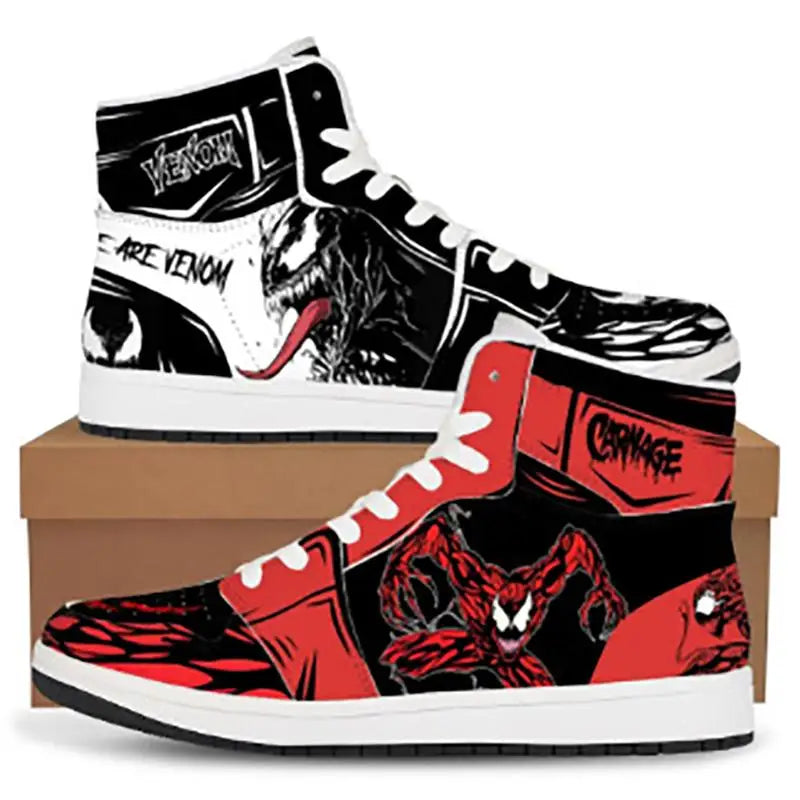 Spider-Man & Deadpool High-Top Sneakers – Marvel