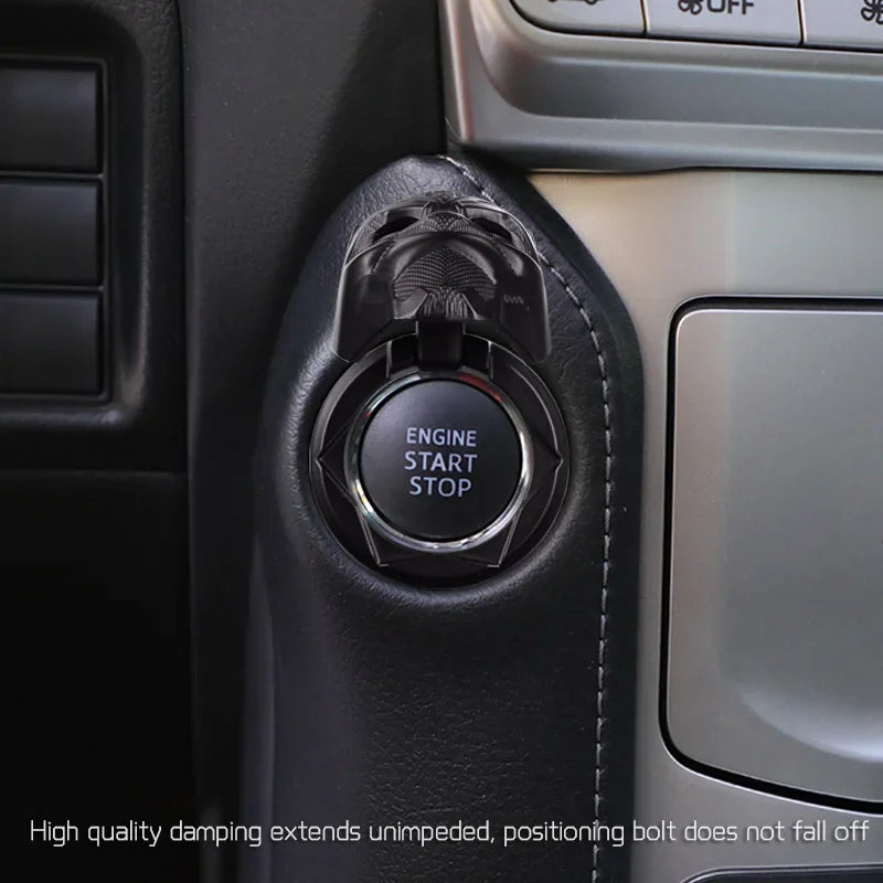 Panther Car Start Button Cover – Interior Decoration