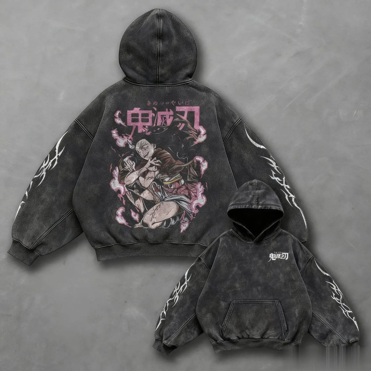 Demon Slayer Harajuku Vintage Hoodie
