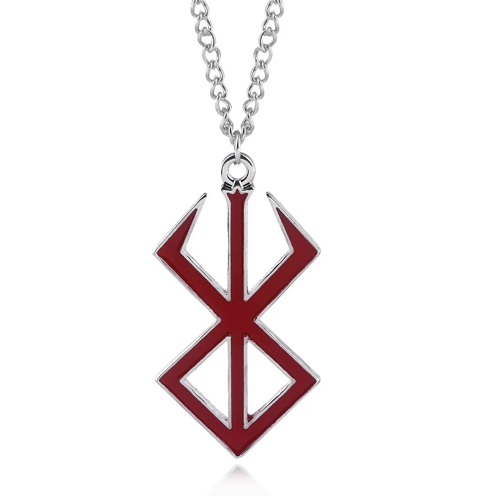Guts Brand Keychain – Berserk Anime Pendant