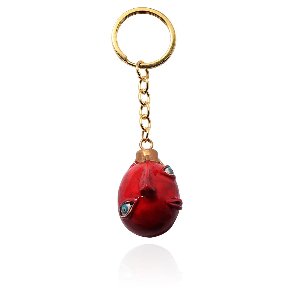 Guts Brand Keychain – Berserk Anime Pendant
