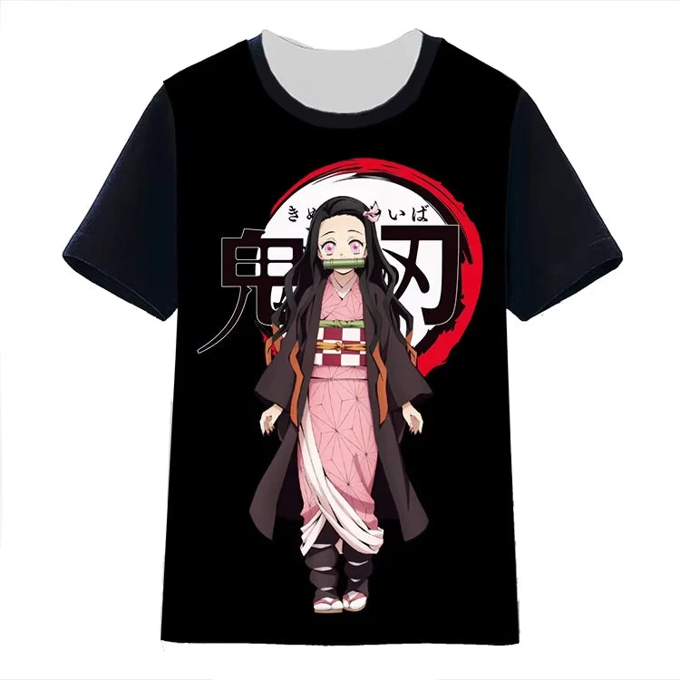 Tanjiro & Nezuko T-Shirt – Demon Slayer Graphic Tee