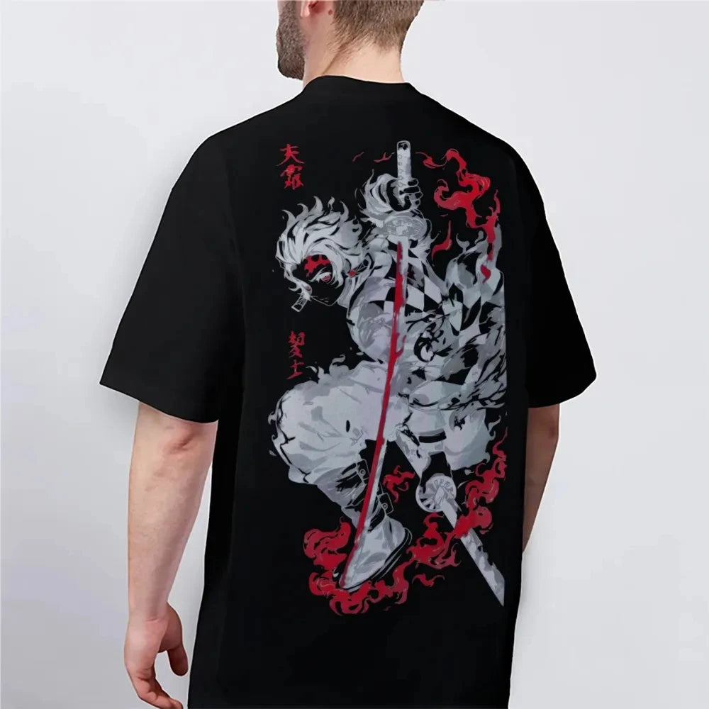 Demon Slayer Unisex Cotton T-Shirt – Anime Tee