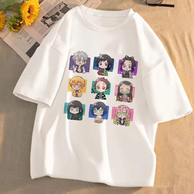 Demon Slayer Graphic T-Shirt – Unisex Anime Tee