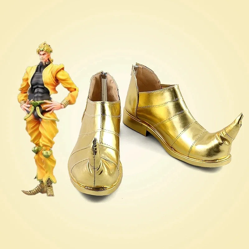 Dio Brando Cosplay Boots – JoJo's Bizarre Adventure Shoes