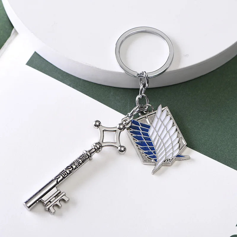 Survey Corps Emblem Keychain – Attack on Titan