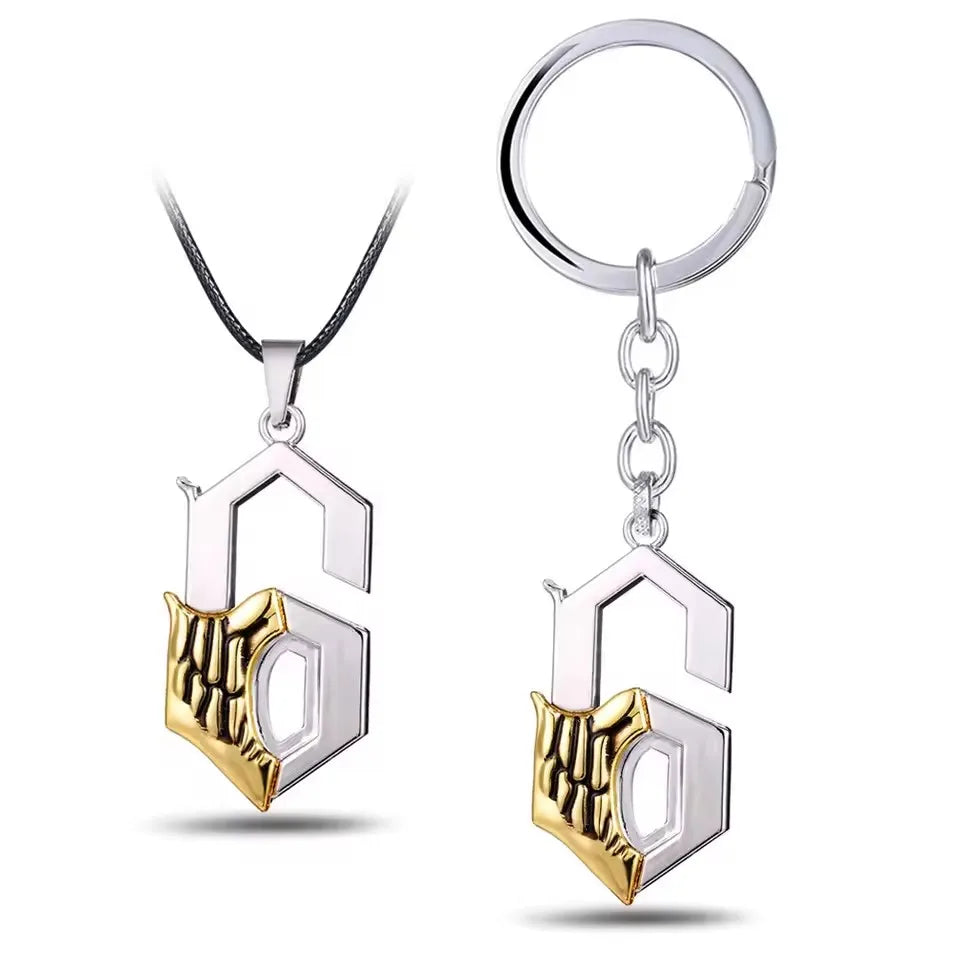 Ulquiorra Mask Necklace – Bleach Anime Jewelry