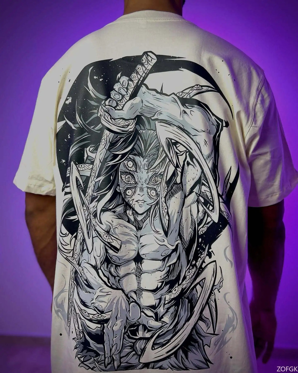 Demon Slayer Oversized Graphic T-Shirt