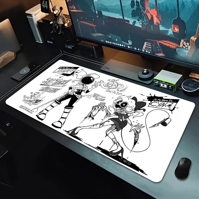 Murder Drones Mouse Pad – Gaming Desk Mat