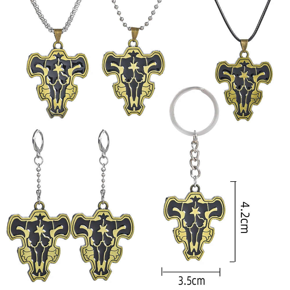 Black Clover Asta Necklace – Anime Choker Jewelry