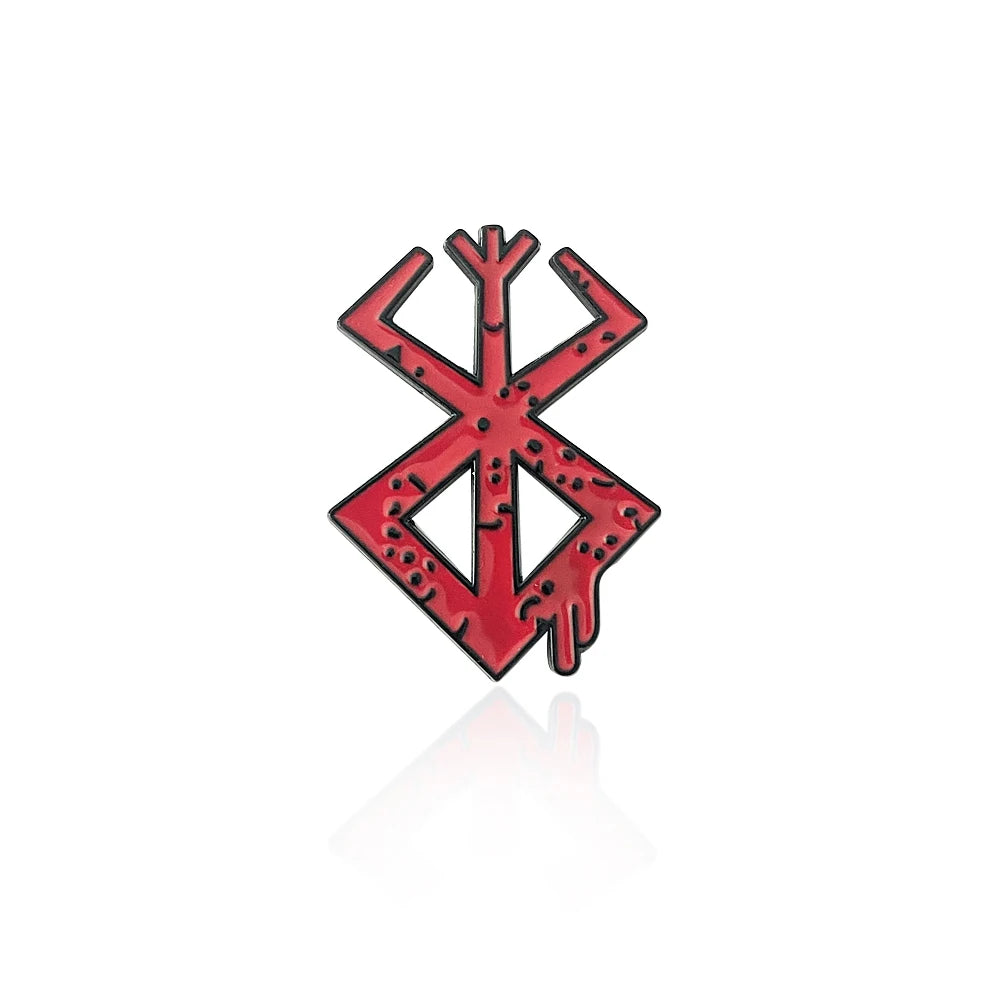 Guts Brand Keychain – Berserk Anime Pendant