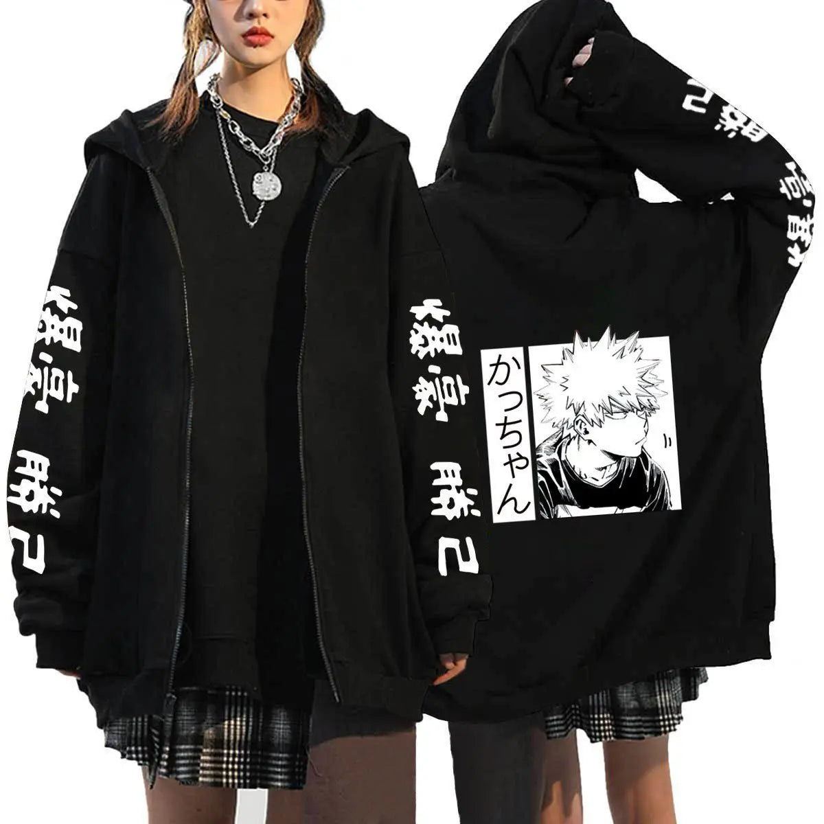 Katsuki Bakugo Hoodie – My Hero Academia Anime Sweatshirt